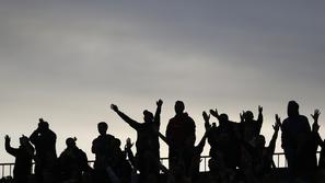 Srbija navijači stadion