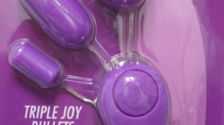 Stimulator s trojno "nalogo" – Triple Joy Bullets!