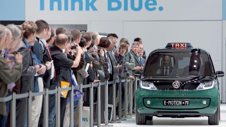 V Hanovru se je z električnim konceptom popeljala nemška kanclerka Angela Merkel