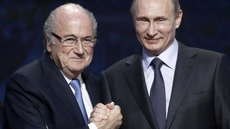 vladimir putin sepp blatter