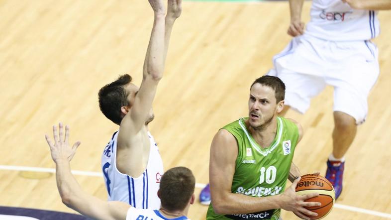 Boštjan Nachbar (Slovenija - Češka) Eurobasket