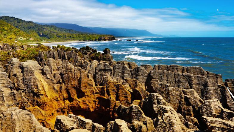 Punakaiki Pancake Rocks, Nova Zelandija