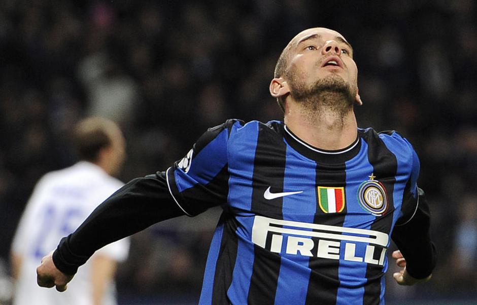 Wesley Sneijder ima pred SP visoke cilje. (Foto: EPA) | Avtor: EPA