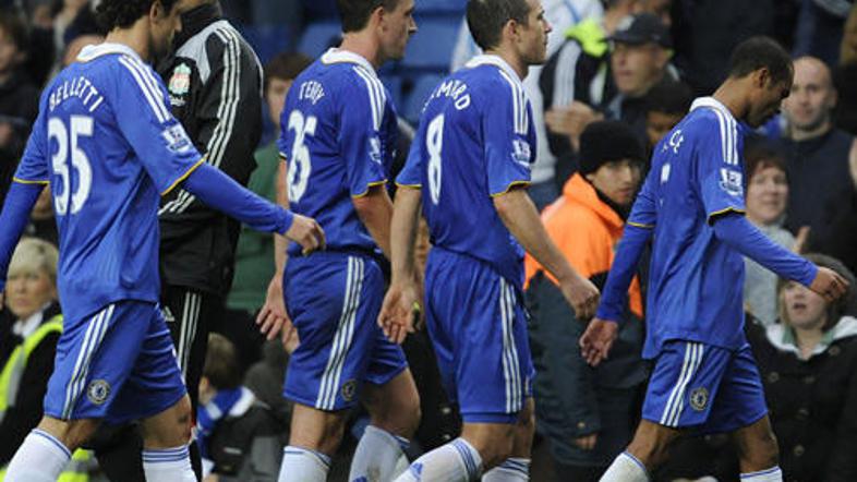 Več kot štiri leta so minila, odkar so nogometaši Chelseaja zadnjič poklapani za