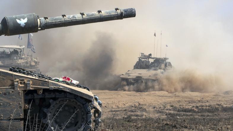 tank IDF Izrael Gaza