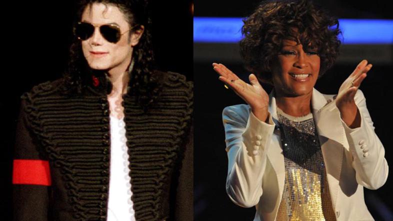 Michael Jackson, Whitney Houston