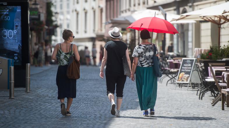 Vroče poletje v Ljubljani