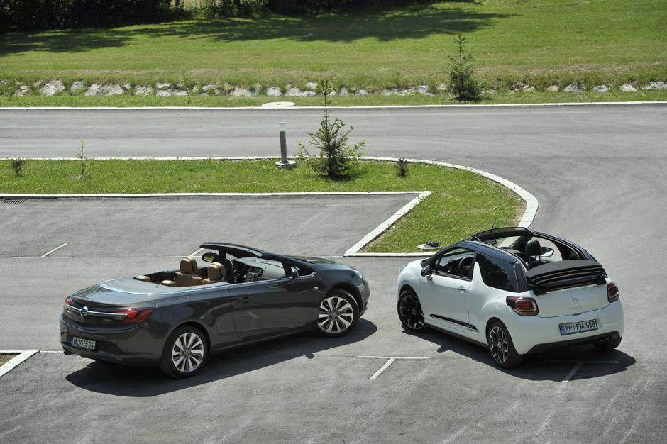 Opel cascada in citroën DS3 cabrio | Avtor: Anež Petkovšek