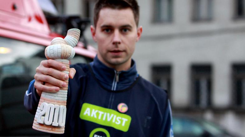 Zasavci so v Ljubljano že lani prinesli štafeto norosti. (Foto: Benjamin Kovač)