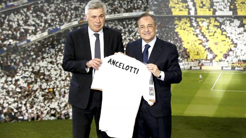 florentino perez carlo ancelotti