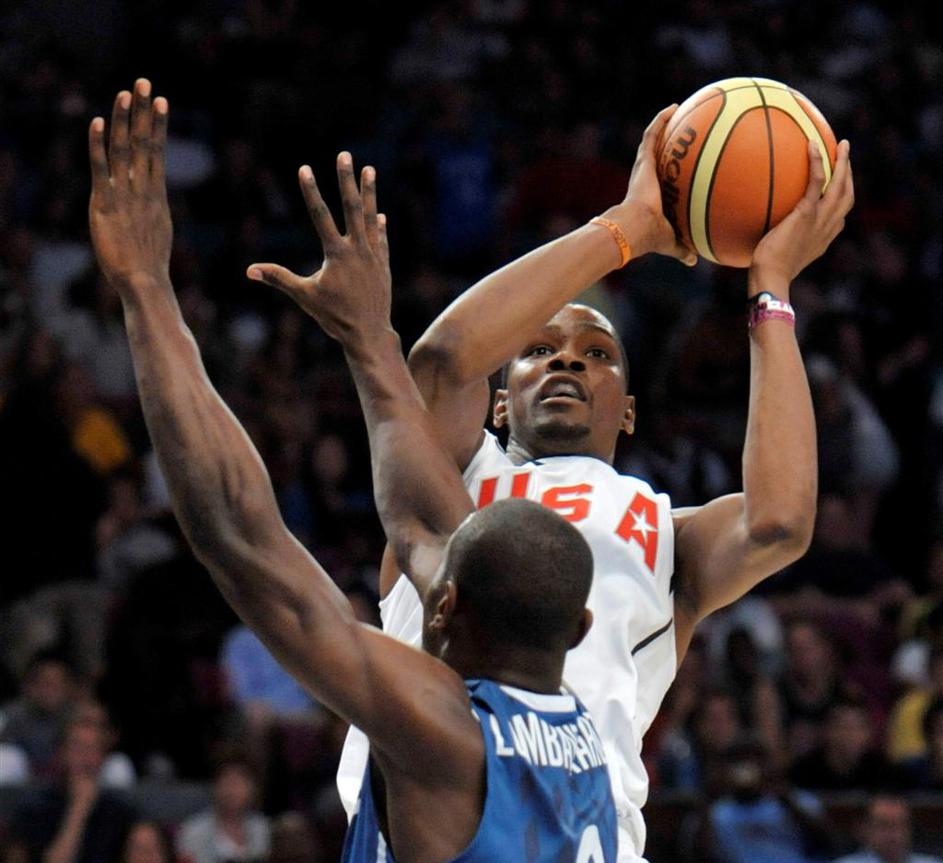 Kevin Durant Charles Lombahe-Kahudi Lombahe Kahudi