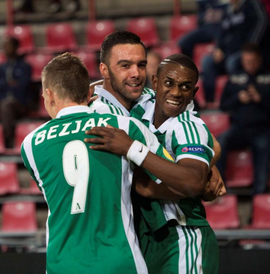 Bezjak Barthe Misidjan PSV Eindhoven Ludogorec Evropska liga | Avtor: Reuters