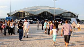 Slovenija navijači Stožice dvorana