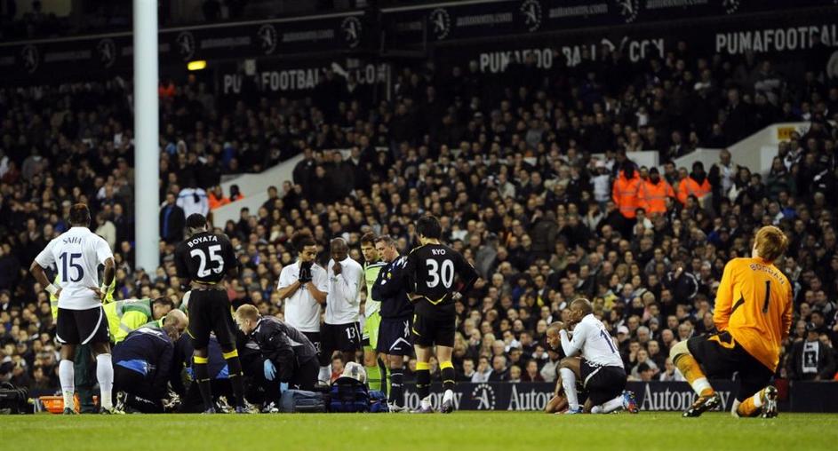 Fabrice Muamba tottenham pokal fa