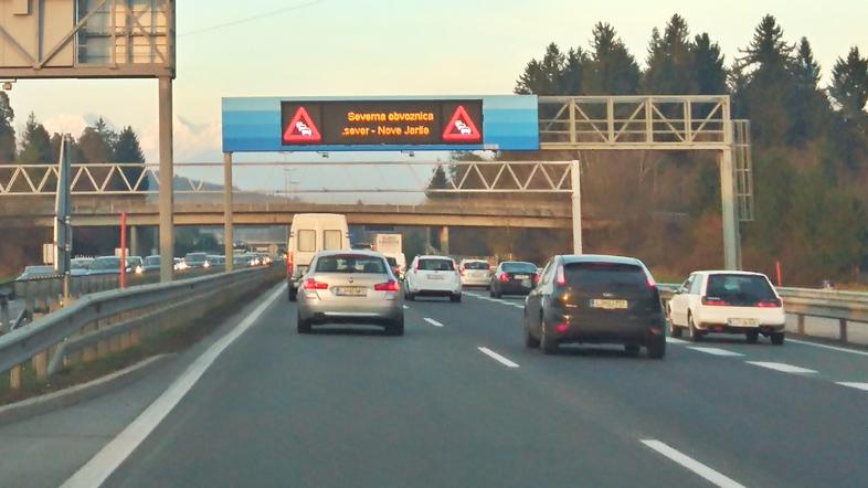 Avtocesta in gneča