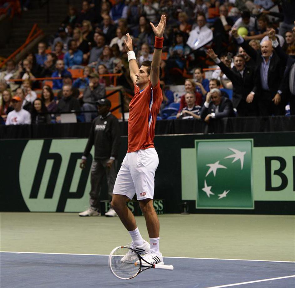 Đoković ZDA Amerika Srbija Davisov pokal četrtfinale Boise