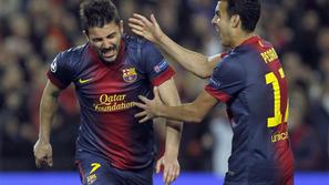 barcelona milan liga prvakov villa pedro