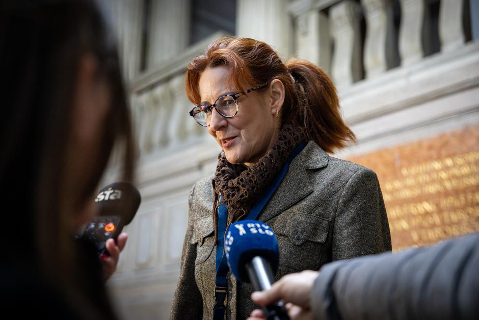 primopredaja na ministrstvu za pravosodje Andreja Katić Dominika Švarc Pipan | Avtor: Žan Kolman/KPV