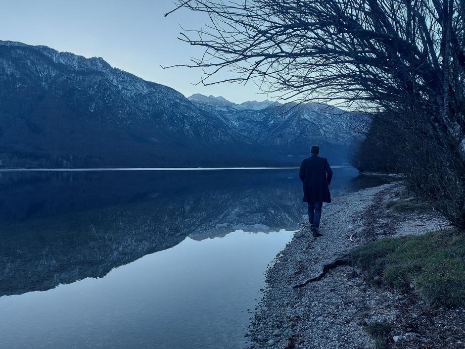 Bohinjsko jezero, Bohinj, 27.11.2022 | Avtor: Bralka