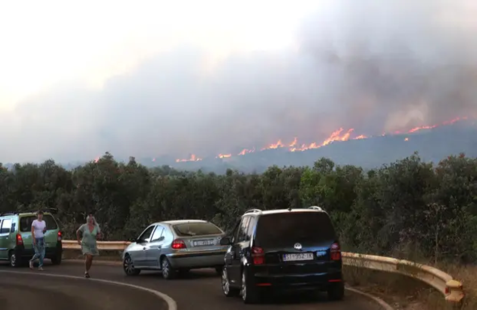 Požar | Avtor: 