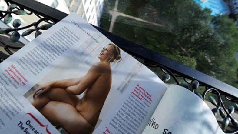 Lizzie Miller dela kot model. Njena fotografija v eni od ameriških revij je dvig