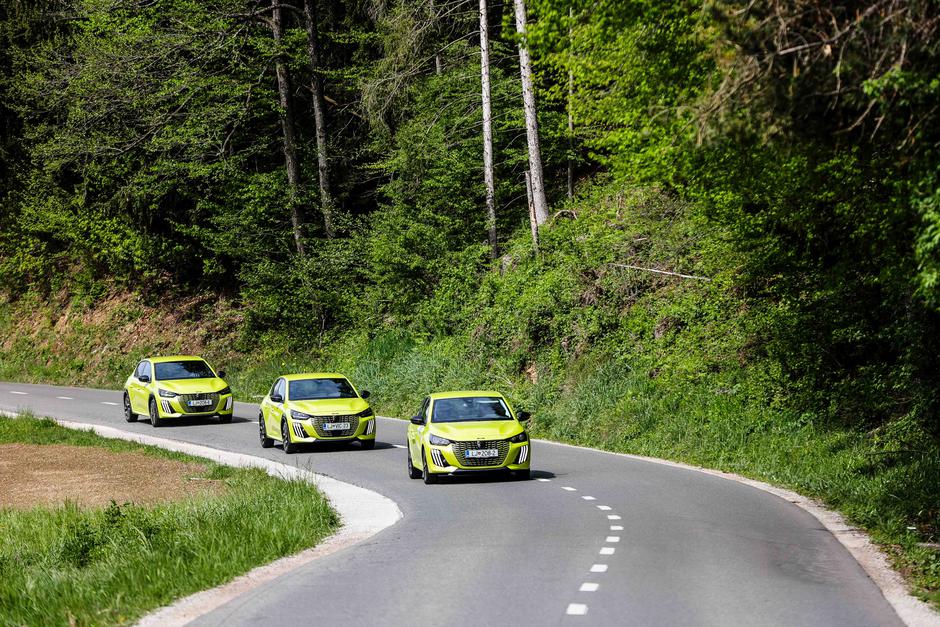 Primerjalni test treh različic peugeota 208 | Avtor: Saša Despot