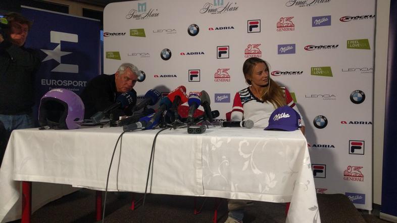 tina maze tiskovna konferenca