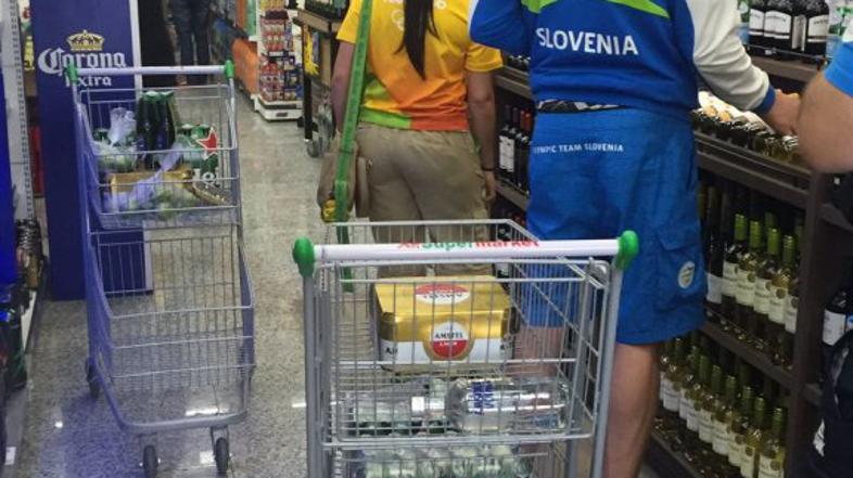 David Miklavčič Urban Lesjak alkohol Rio 2016