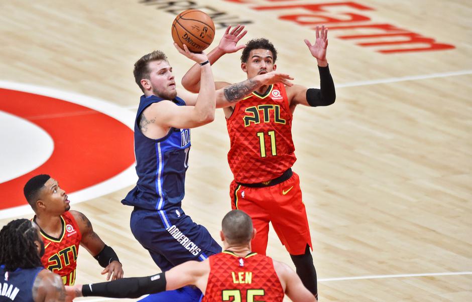 Luka Dončić in Trae Young | Avtor: Profimedia