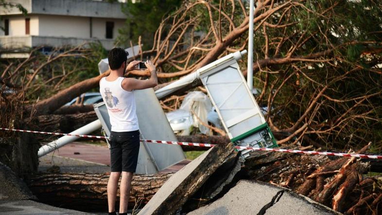 Tornado pri Benetkah