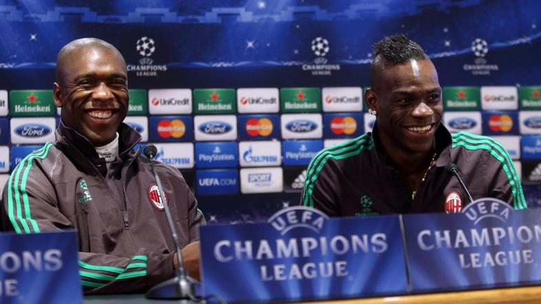 clarence seedorf mario balotelli