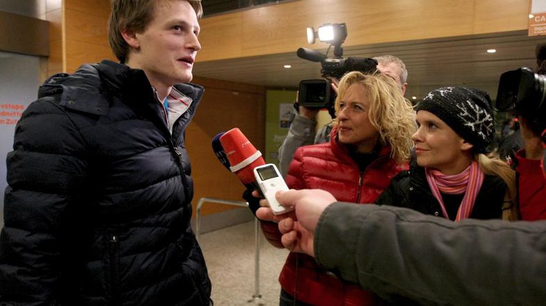 Slovenski rokometaši so se vrnili v domovino.