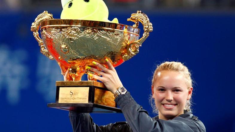 Caroline Wozniacki pokal