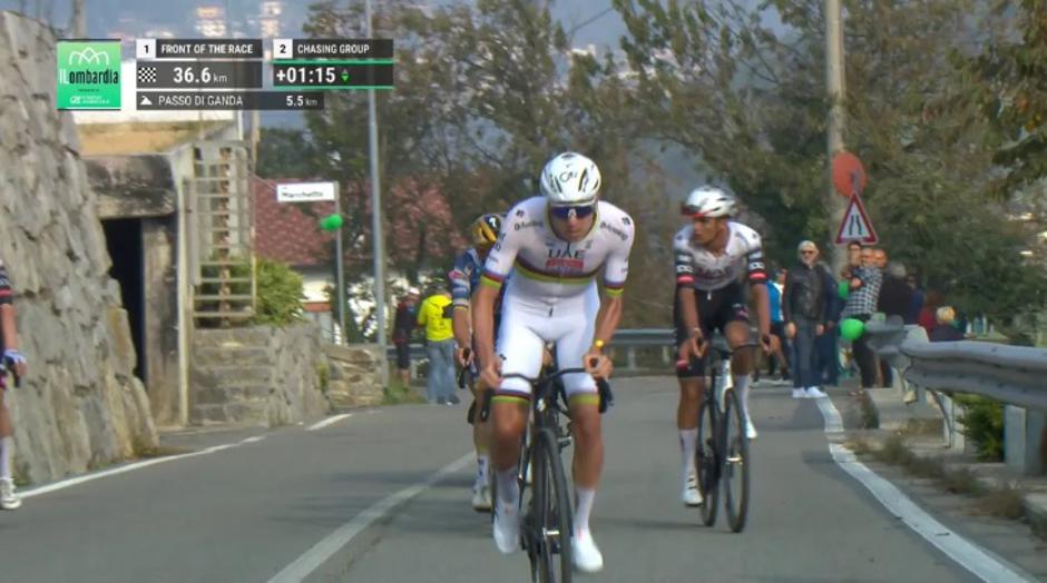 Pogačar | Avtor: zajem zaslona