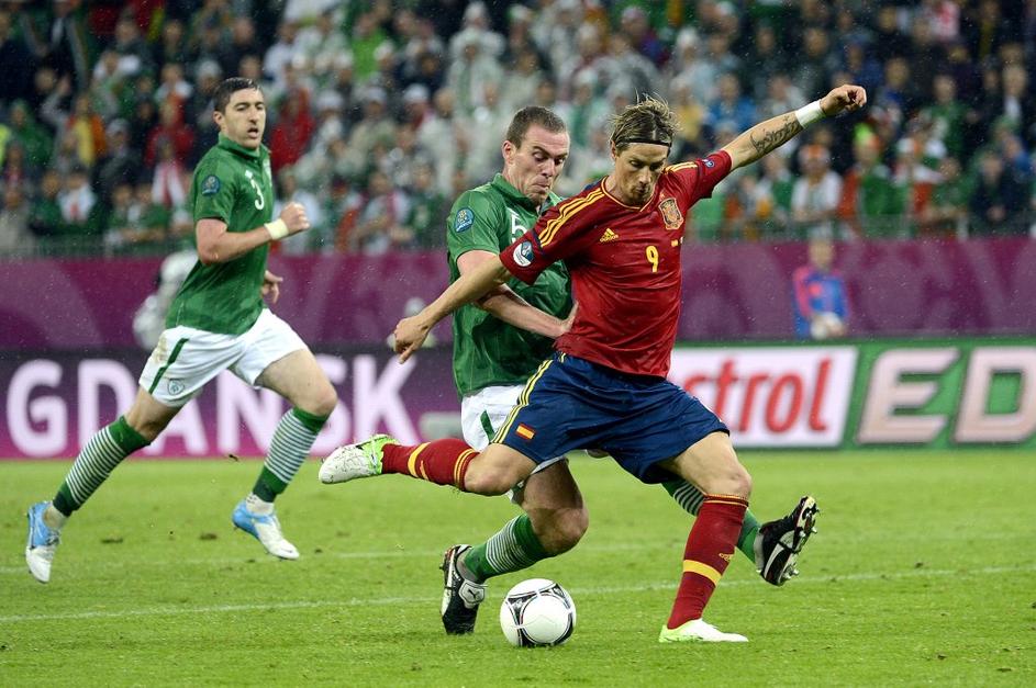 španija irska torres dunne ward gol 2 Gdansk Euro 2012