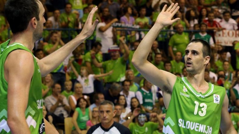 Gruzija Slovenija EuroBasket Celje Zlatorog Begić Lorbek