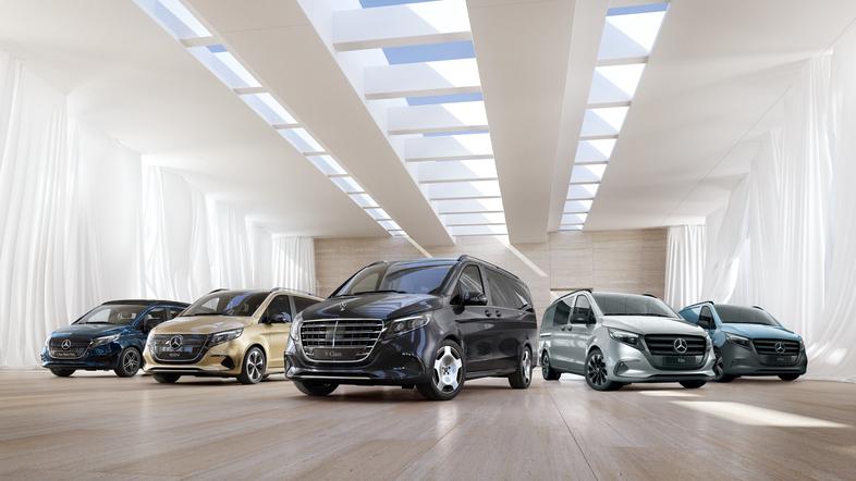 mercedes-benz razred V, EQV, vito, eVito