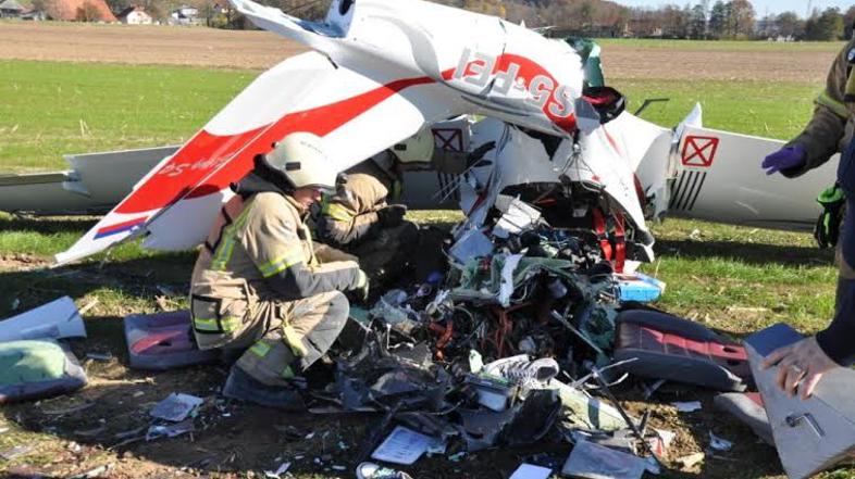 Nesreča ultralahkega letala