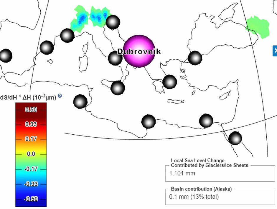 Nasina napoved za Dubrovnik | Avtor: Nasa