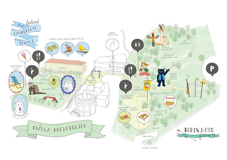 Dežela prijateljev | Avtor: Monica Lango