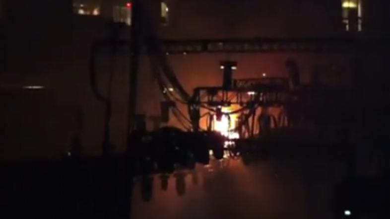 Požar na Rihanninem koncertu