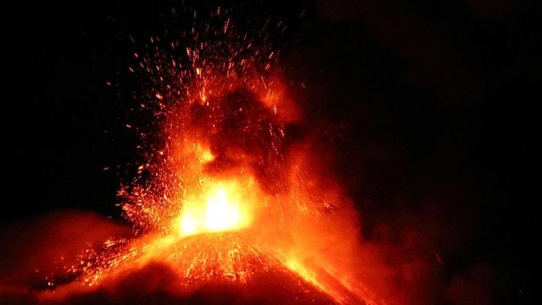 Etna izbruh vulkana