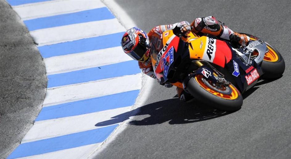 motogp laguna seca trening 2011 stoner