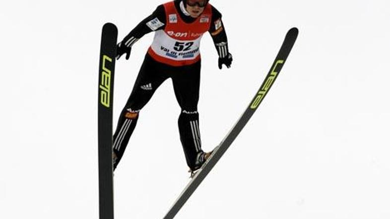 Jernej Damjan je imel drugo daljavo dneva. (Foto: Action Images)