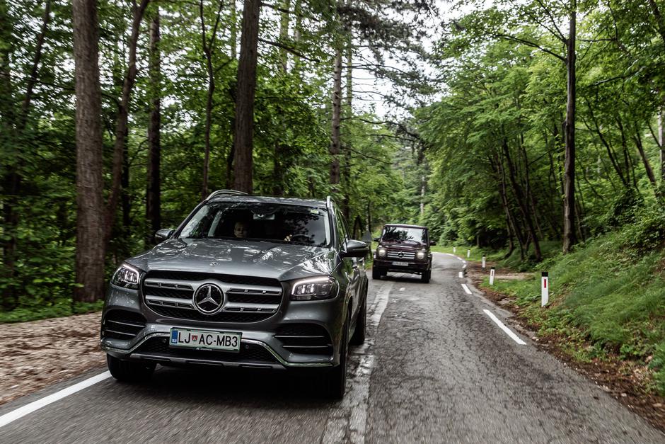 Mercedesova paleta SUV vozil | Avtor: Žiga Intihar