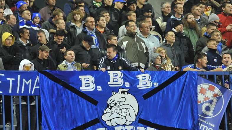 Neljuba pomota Dinamovih navijačev. (Foto: Antonio Bronić/PIXSELL)