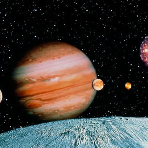 Jupiter in lune