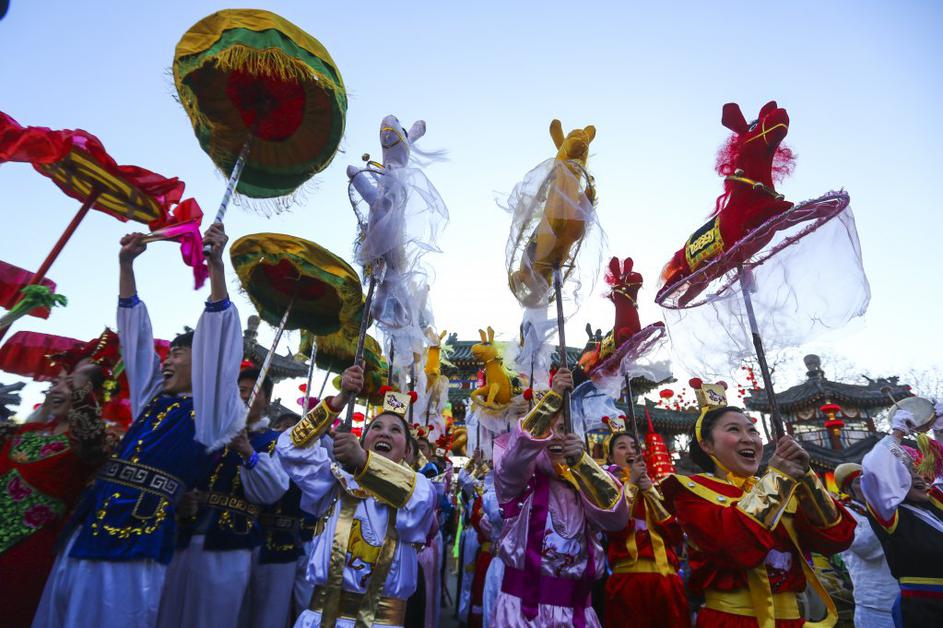 Praznovanje lunarnega novega leta.