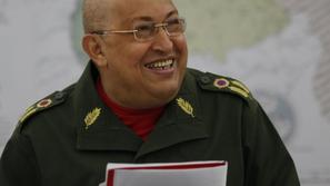 Venezuelski predsednik Hugo Chavez.