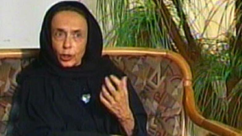 Prijeta Haleha Esfandiari v pogovoru z iranskim novinarjem pripoveduje o pravica